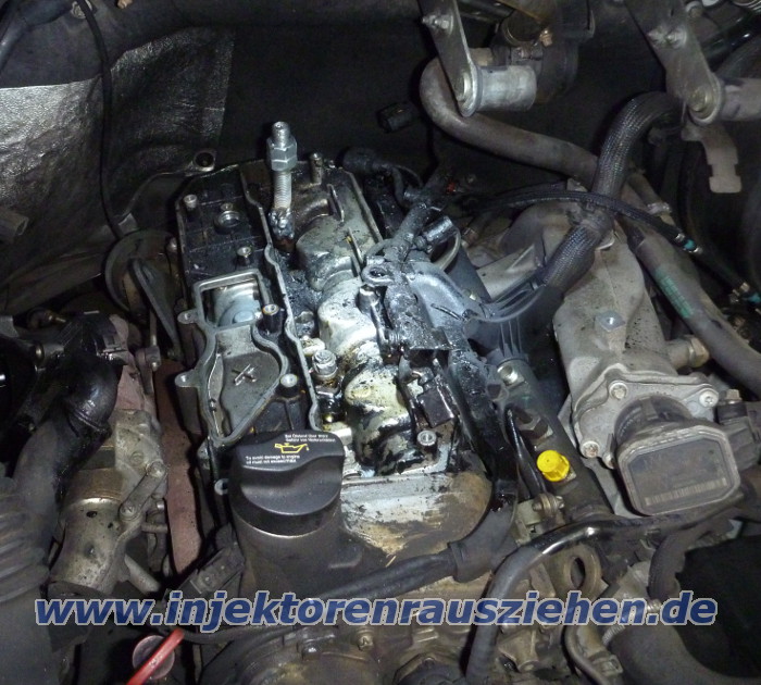 Gebrochen Injektor in Mercedes Sprinter W906 mit
                2,2 CDI Motoren